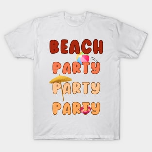 Beach Party All Day Summer Long T-Shirt